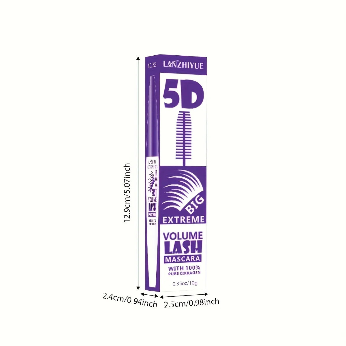 5D Extreme Volume Lash Mascara – Cílios Extremamente Volumosos e Curvados