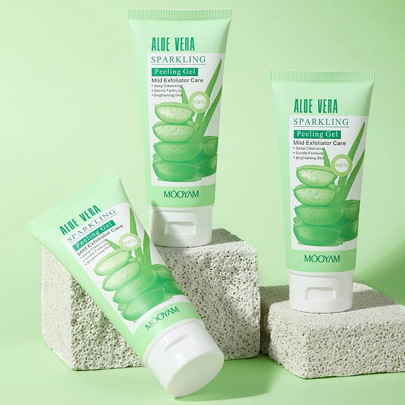 Gel de Aloe Vera Orgânico para Limpeza Profunda e Hidratação - 100ml